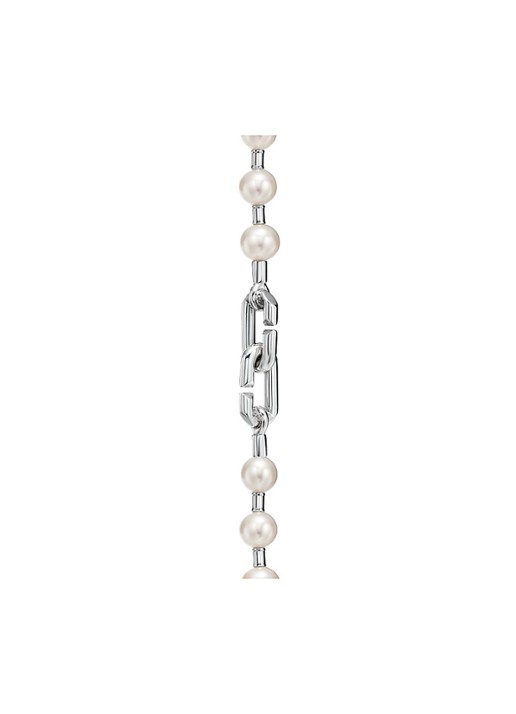 Tiffany & Co. Tiffany HardWear Medium wikkelarmband van sterling zilver met parels 57569 - detail undefined