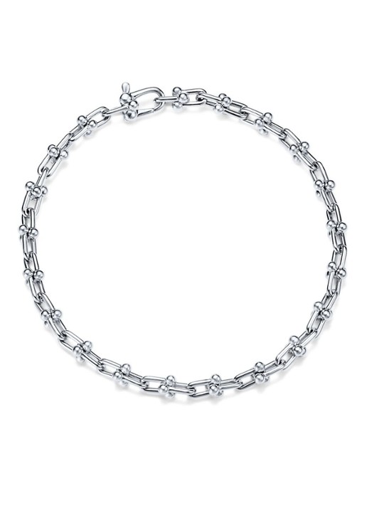 Tiffany & Co. Tiffany HardWear Micro Link schakelarmband van sterling zilver 10226