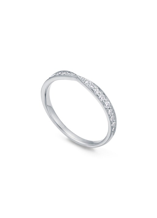 Tiffany & Co. Tiffany Harmony® ring met diamant 67047 - voorkant 5 undefined