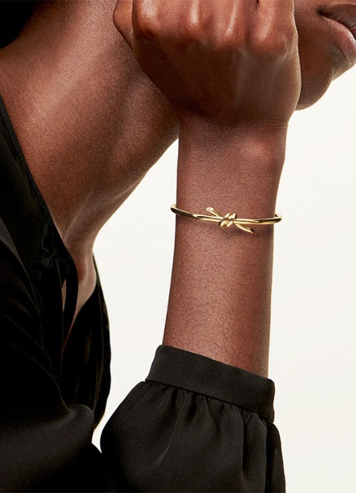 Tiffany & Co. Tiffany Knot Wire bangle van 18 karaat geelgoud 57636 - detail 3 undefined
