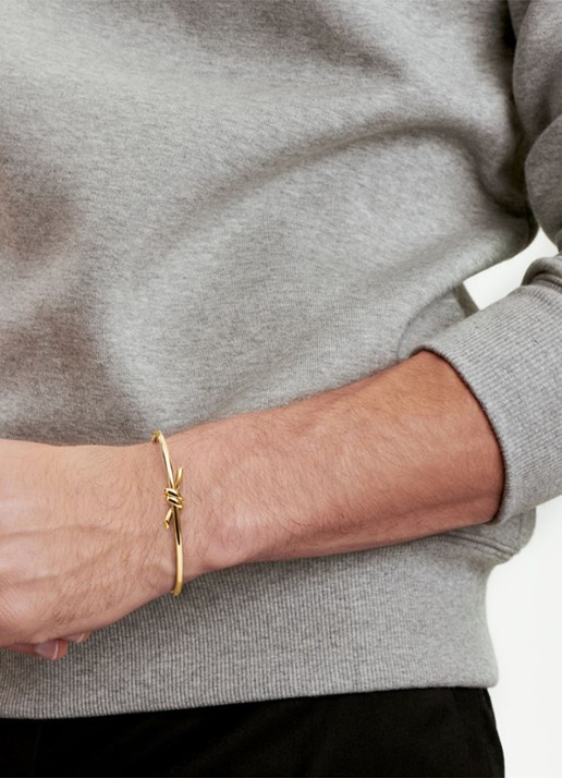 Tiffany & Co. Tiffany Knot Wire bangle van 18 karaat geelgoud 57636 - detail 4 undefined
