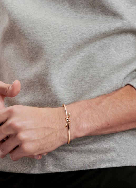 Tiffany & Co. Tiffany Knot Wire bangle van 18 karaat roségoud 57638 - detail 2 undefined