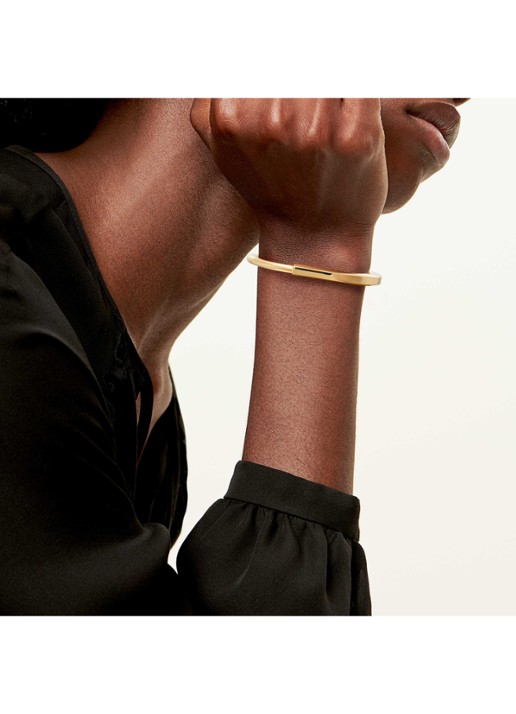 Tiffany & Co. Tiffany Lock bangle van 18 karaat geelgoud 51910 - achterkant goud