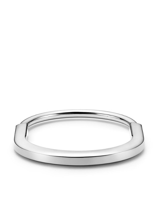 Tiffany & Co. Tiffany Lock bangle van 18 karaat witgoud met diamant 57708 - detail 5 undefined