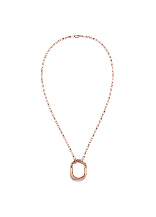 Tiffany & Co. Tiffany Lock Pendant ketting van 18 karaat roségoud, Medium 77291 - detail 2 undefined