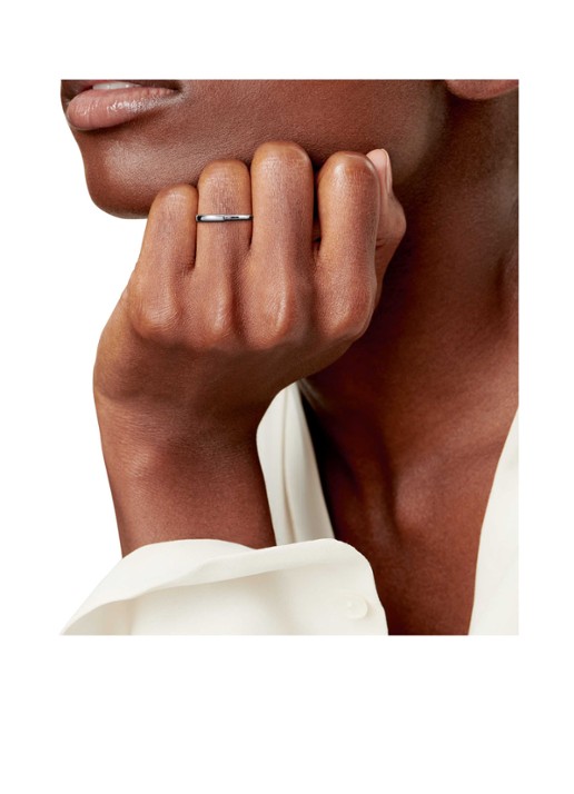 Tiffany & Co. Tiffany Lock ring van 18 karaat witgoud 77310 - achterkant undefined