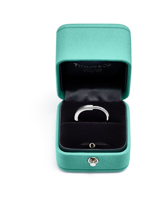 Tiffany & Co. Tiffany Lock ring van 18 karaat witgoud 77310 - detail 4 undefined