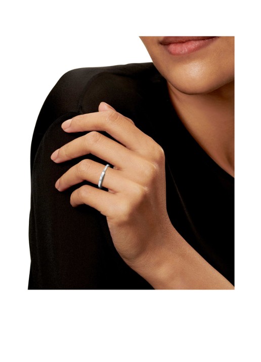 Tiffany & Co. Tiffany Lock ring van 18 karaat witgoud met diamant 77307 - achterkant 3 undefined