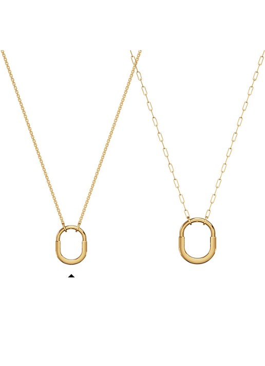 Tiffany & Co. Tiffany Lock Small ketting van 18 karaat geelgoud 82996 - detail 4 undefined