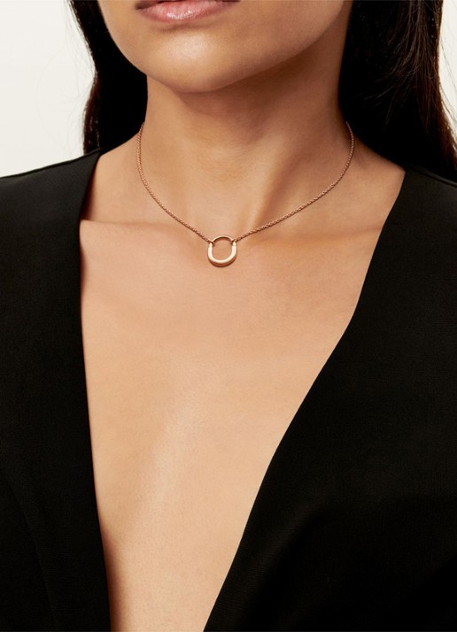 Tiffany & Co. Tiffany Lock Small ketting van 18 karaat roségoud 82995 - detail 6 undefined