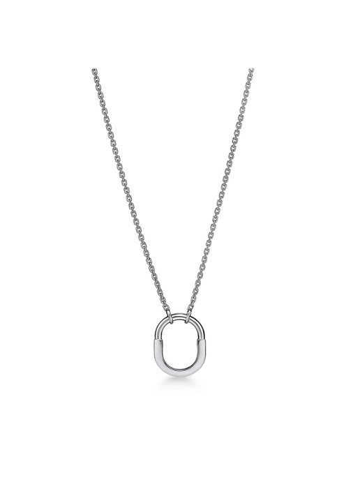Tiffany & Co. Tiffany Lock Small ketting van 18 karaat witgoud 82997