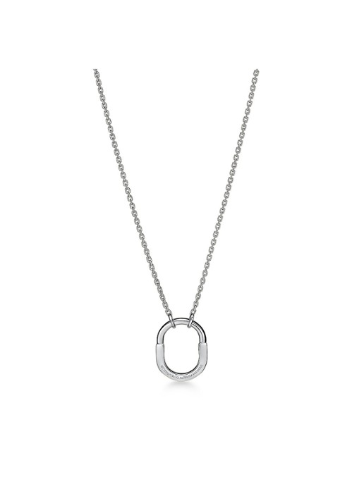 Tiffany & Co. Tiffany Lock Small ketting van 18 karaat witgoud 82997 - voorkant 2 undefined