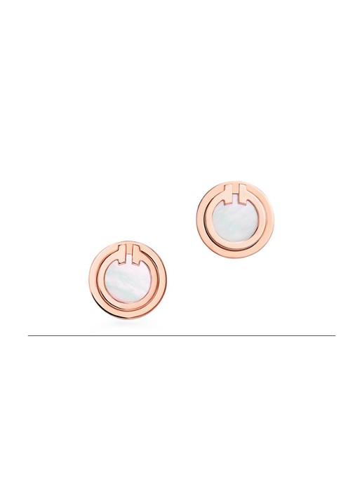 Tiffany & Co. Tiffany T oorknopjes van 18 karaat roségoud 57953