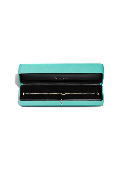 Tiffany & Co. Tiffany T Smile armband van 18 karaat geelgoud met diamant 45080 - detail 3 undefined