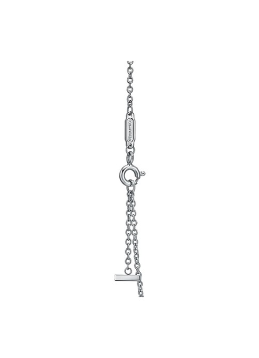 Tiffany & Co. Tiffany T Smile armband van 18 karaat witgoud met diamant 85435 - detail 4 undefined