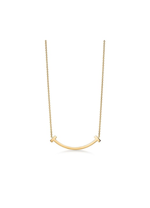 Tiffany & Co. Tiffany T Smile ketting van 18 karaat geelgoud 84614