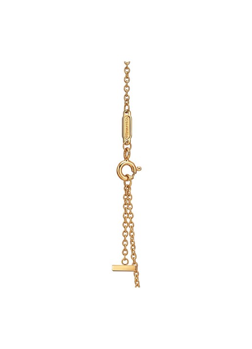 Tiffany & Co. Tiffany T Smile Small armband van 18 karaat geelgoud met diamant 85434 - detail undefined