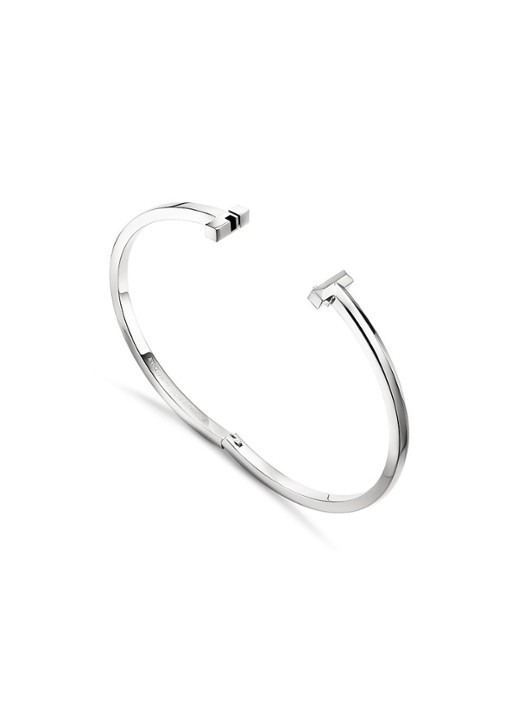 Tiffany & Co. Tiffany T T1 bangle van 18 karaat witgoud 3561 - detail 3 undefined