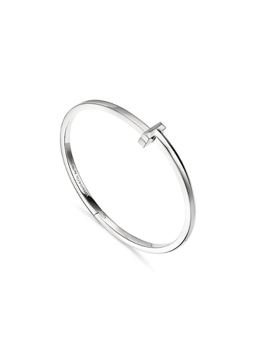 Tiffany & Co. Tiffany T T1 bangle van 18 karaat witgoud 3561 - voorkant 7 undefined