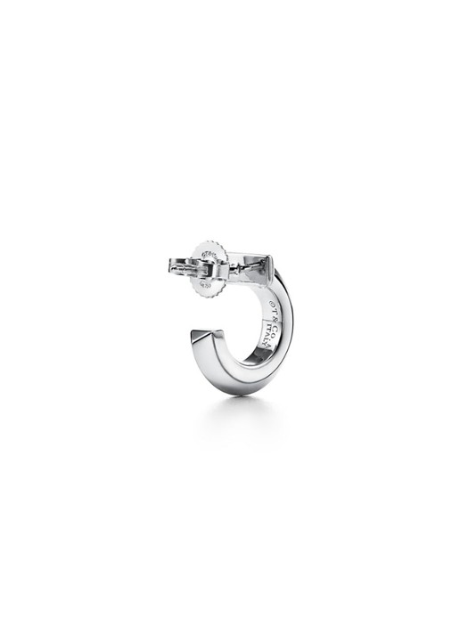 Tiffany & Co. Tiffany T T1 oorringen van 18 karaat witgoud 75942 - detail undefined
