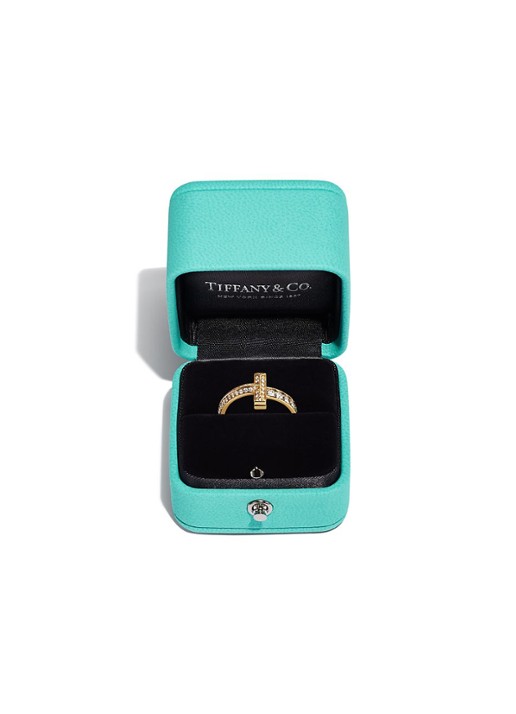 Tiffany & Co. Tiffany T T1 ring van 18 karaat geelgoud met diamant 80886 - detail 3 undefined