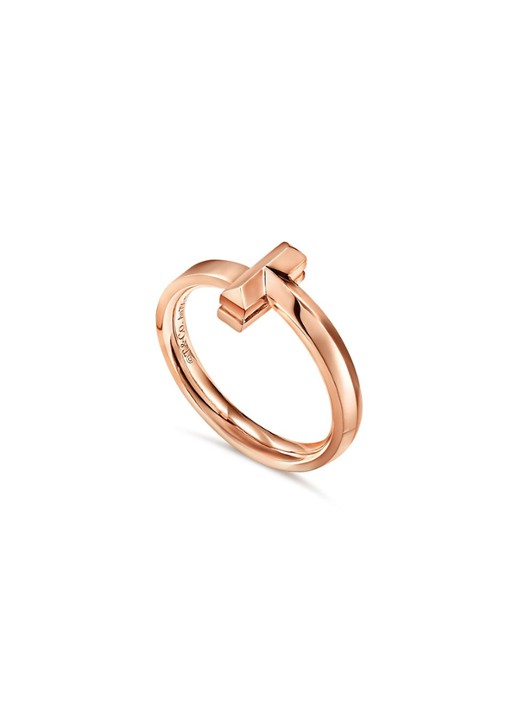 Tiffany & Co. Tiffany T T1 ring van 18 karaat roségoud 67953 - voorkant 5 undefined