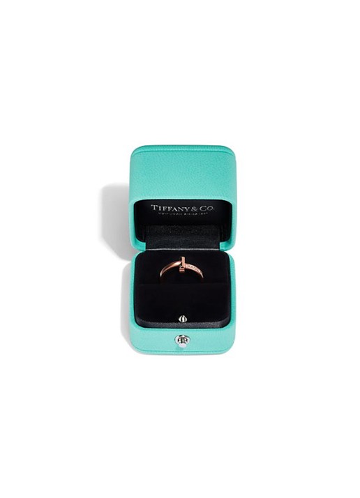 Tiffany & Co. Tiffany T T1 ring van 18 karaat roségoud met diamant 67940 - detail 5 undefined