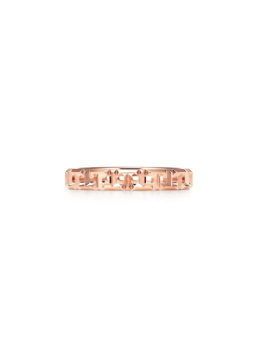 Tiffany & Co. Tiffany T True Narrow ring van 18 karaat roségoud 46717