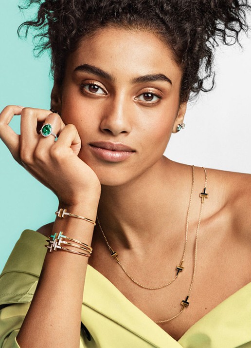 Tiffany & Co. Tiffany T Wire bangle van 18 karaat geelgoud met parelmoer 56576 - detail 5 undefined