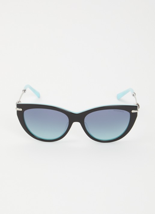 Tiffany & Co. Wayfarer zonnebril TF4253F - detail 2 zwart