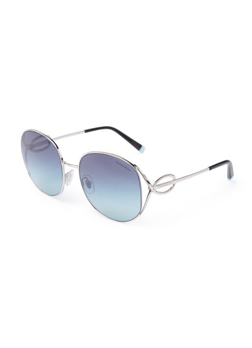 Tiffany & Co. Zonnebril TF3065  - voorkant 2 zilver