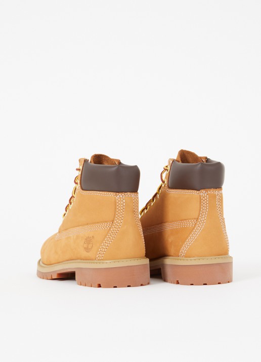 Timberland 6 Inch veterboot van nubuck - achterkant 2 camel