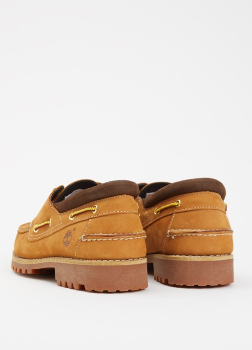 Timberland Authentic bootschoen van nubuck - achterkant 4 camel