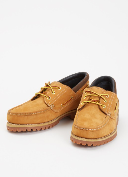 Timberland Authentic bootschoen van nubuck - detail camel