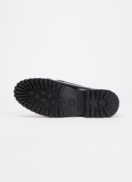 Timberland  Authentic loafer van lakleer met franjes - detail 4 zwart