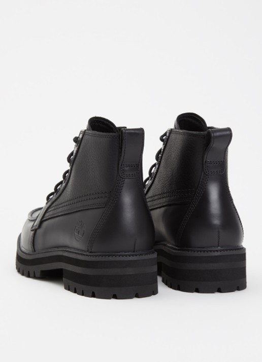Timberland Britton Drive veterboot van leer - achterkant zwart