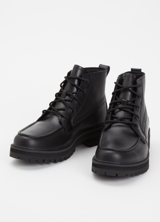 Timberland Britton Drive veterboot van leer - detail 2 zwart