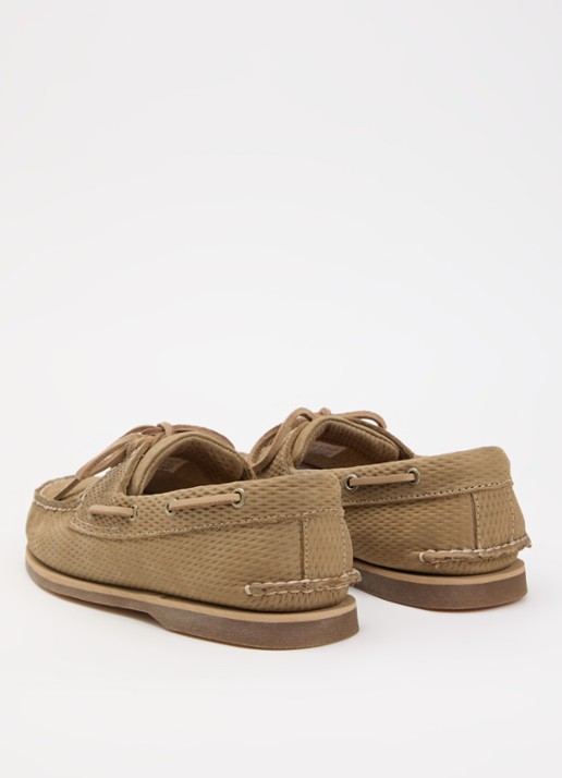 Timberland Classic bootschoen van leer - achterkant 2 camel