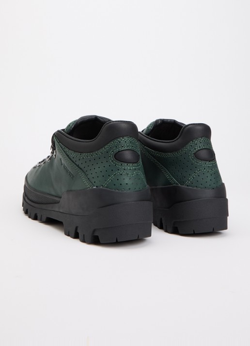 Timberland Low Lace GTX veterschoen van leer - achterkant donkergroen