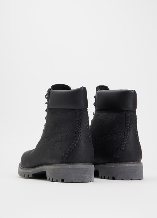 Timberland Road Trip veterboot van leer - achterkant 4 zwart
