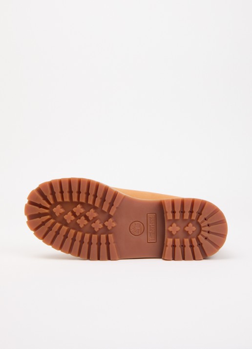 Timberland Veterboot van leer met logo - detail 5 camel