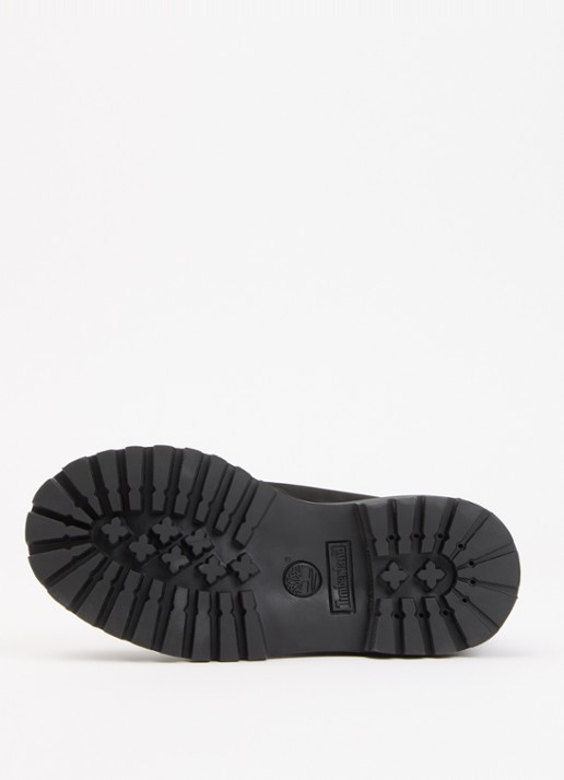 Timberland Veterboot van leer van nubuck - detail zwart