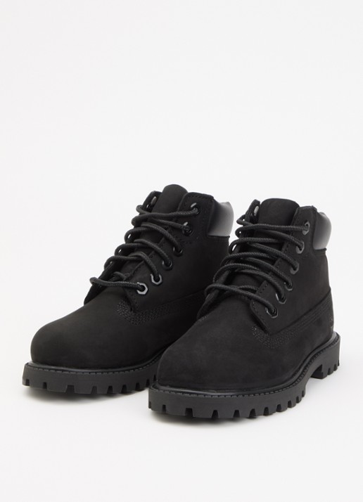 Timberland Veterboot van leer van nubuck - voorkant 5 zwart
