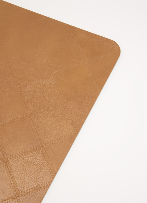Tiseco Edson Placemat 30 x 45 cm - voorkant 2 camel