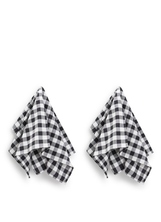Tiseco Gingham theedoek 50 x 70 cm set van 2