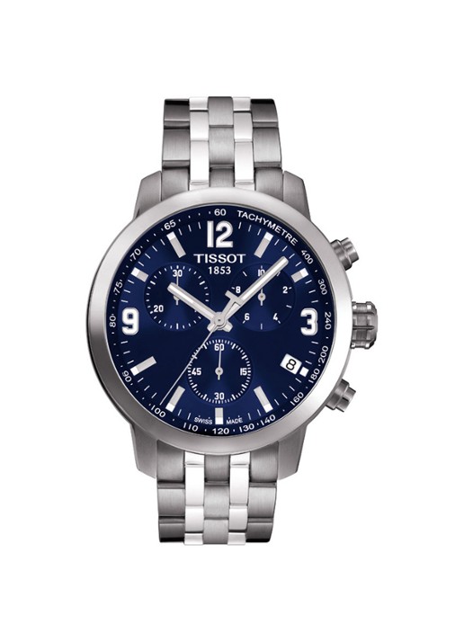 Tissot Horloge PRC200 T0554171104700 - voorkant zilver