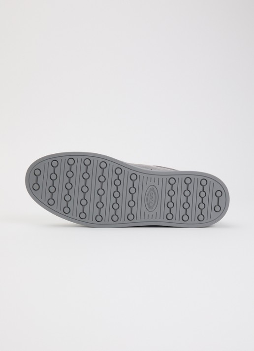 Tod's Allacciata Cassetta sneaker van kalfsleer - detail 4 grijs