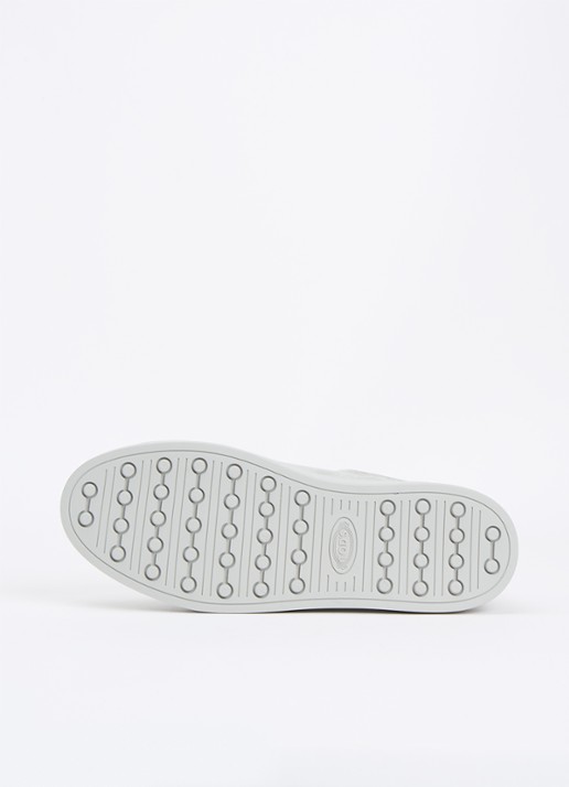 Tod's Cassetta sneaker van kalfssuède - detail 5 grijs