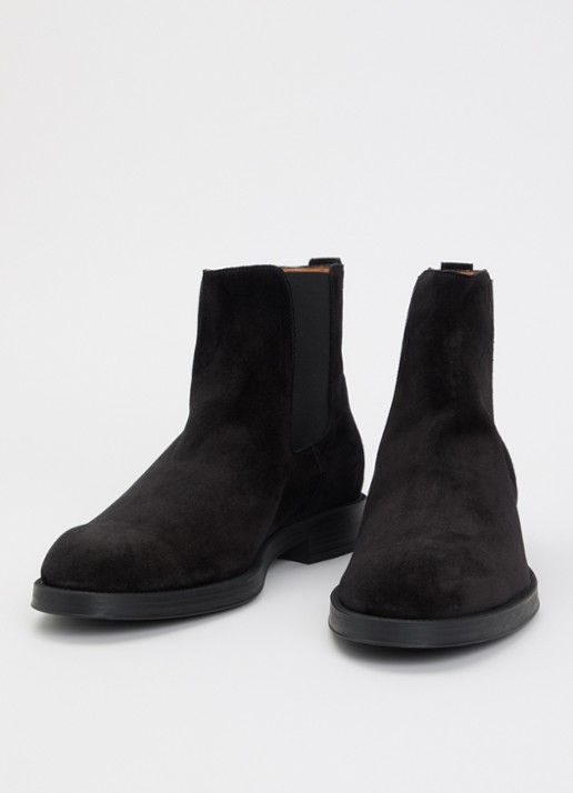 Tod's Chelsea boot van leer - detail 3 zwart