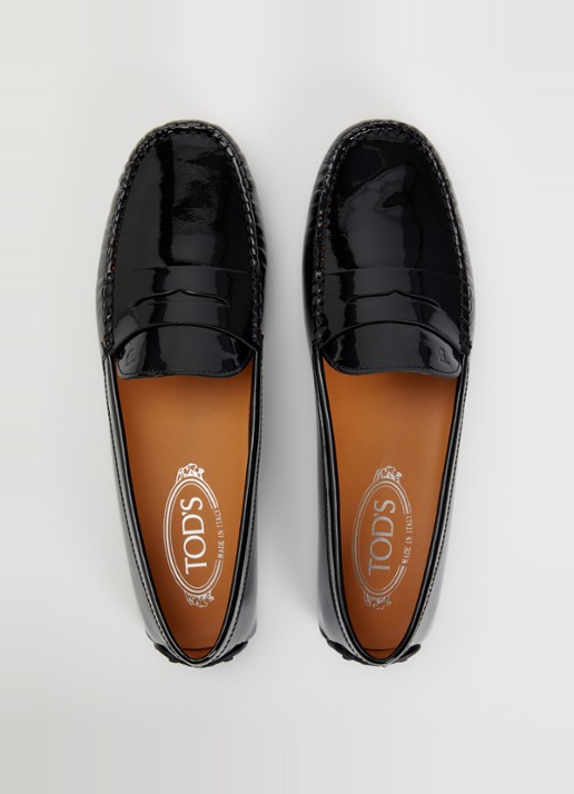 Tod's Loafer van lakleer - detail 2 zwart